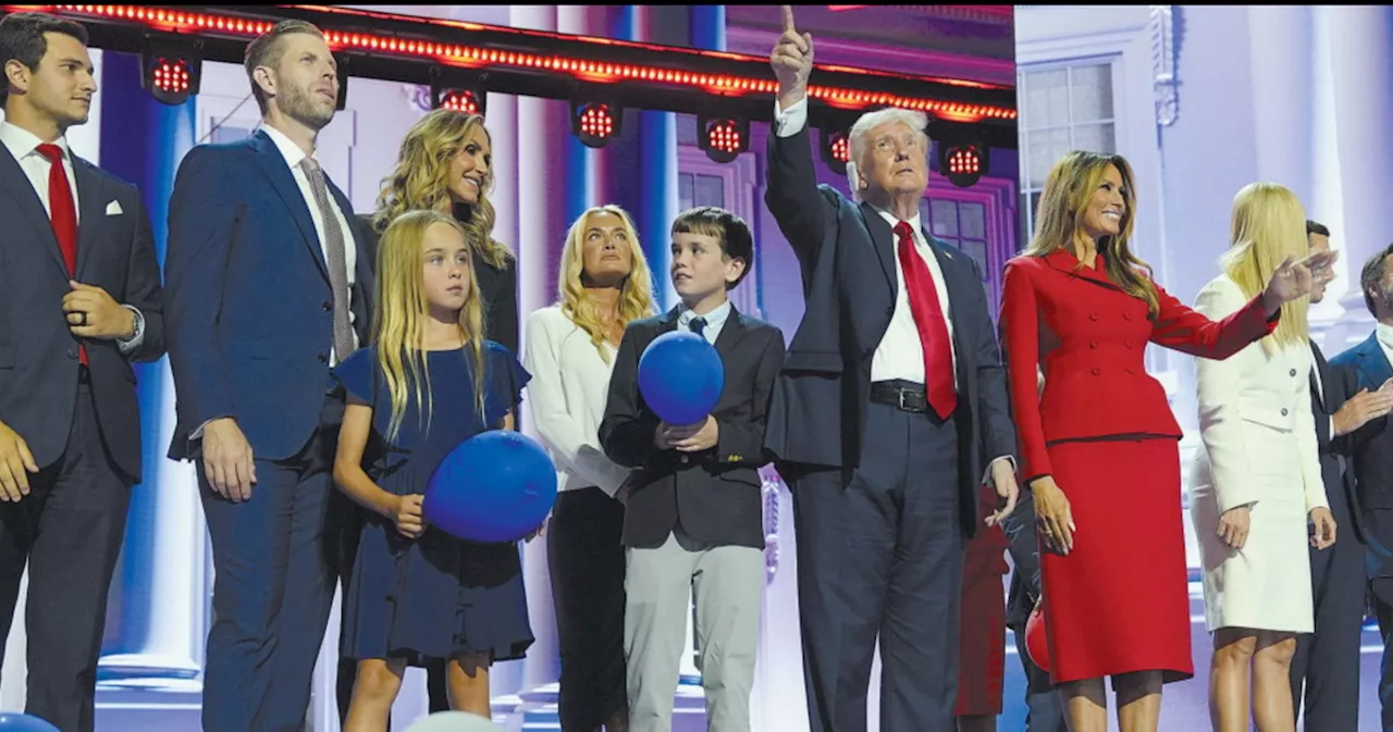 Usa, la forza del Donald Trump bis: una famiglia che è quasi un partito