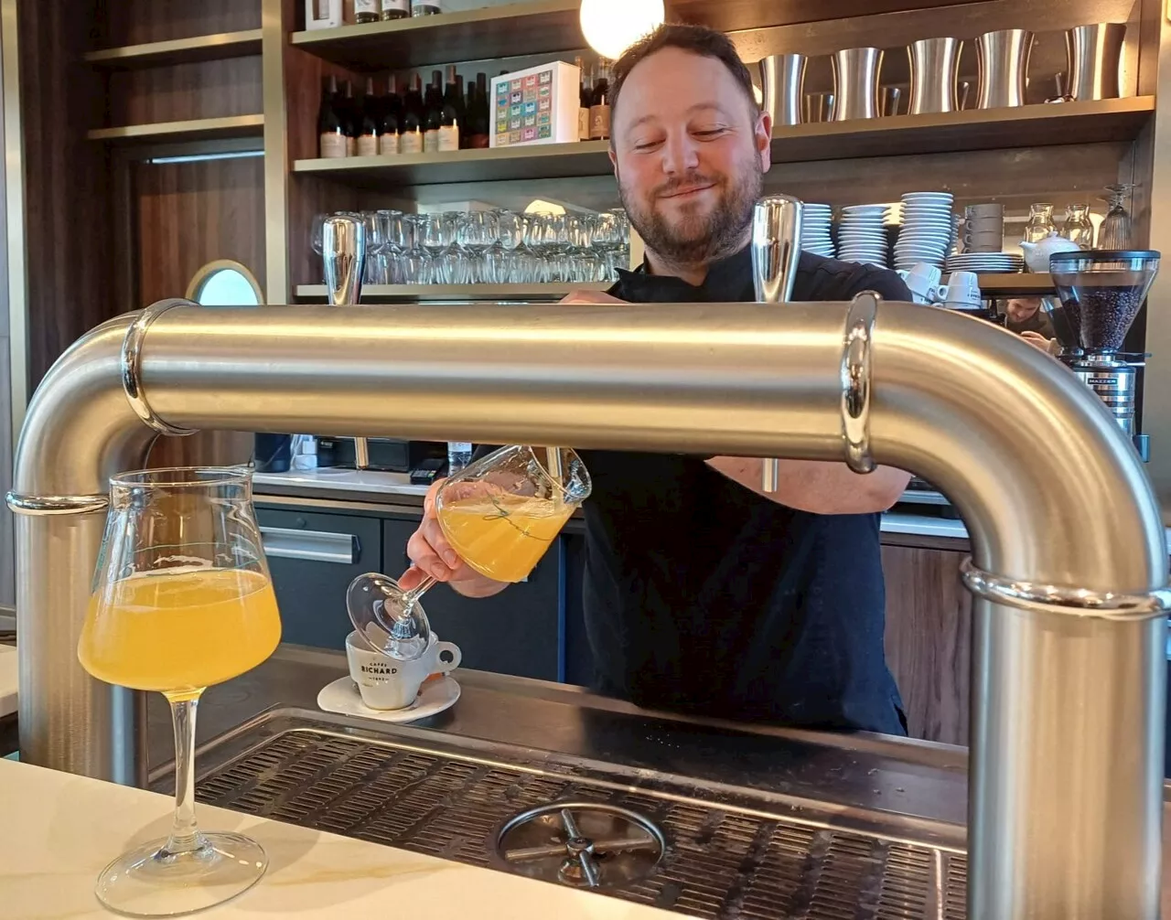 Chef-brasseur Romain Schaller ouvre son bar à bières au Restaurant La Verrière de Raray