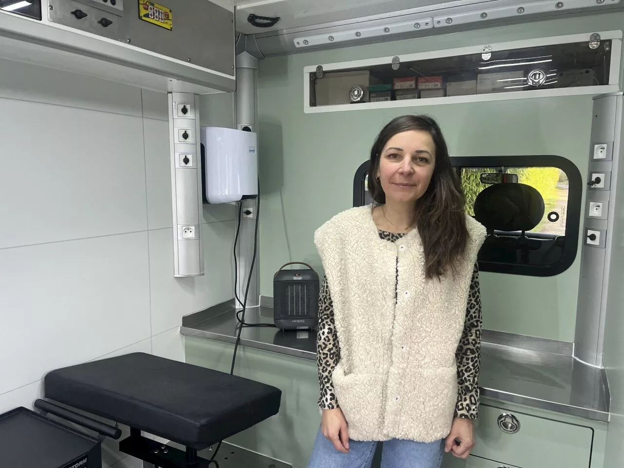 Marie Boulard, la tatoueuse du camion vert