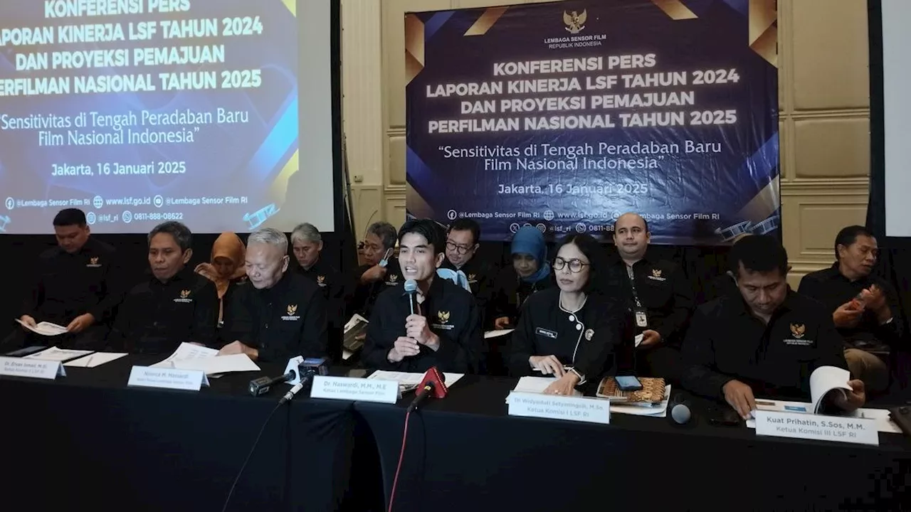 LSF RI Catat Pencapaian Tinggi dalam Penyensoran Film Tahun 2024