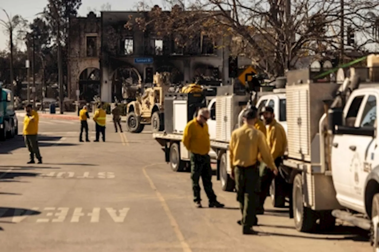 Los Angeles wildfires expose divide as private firefighters shield wealthy enclaves