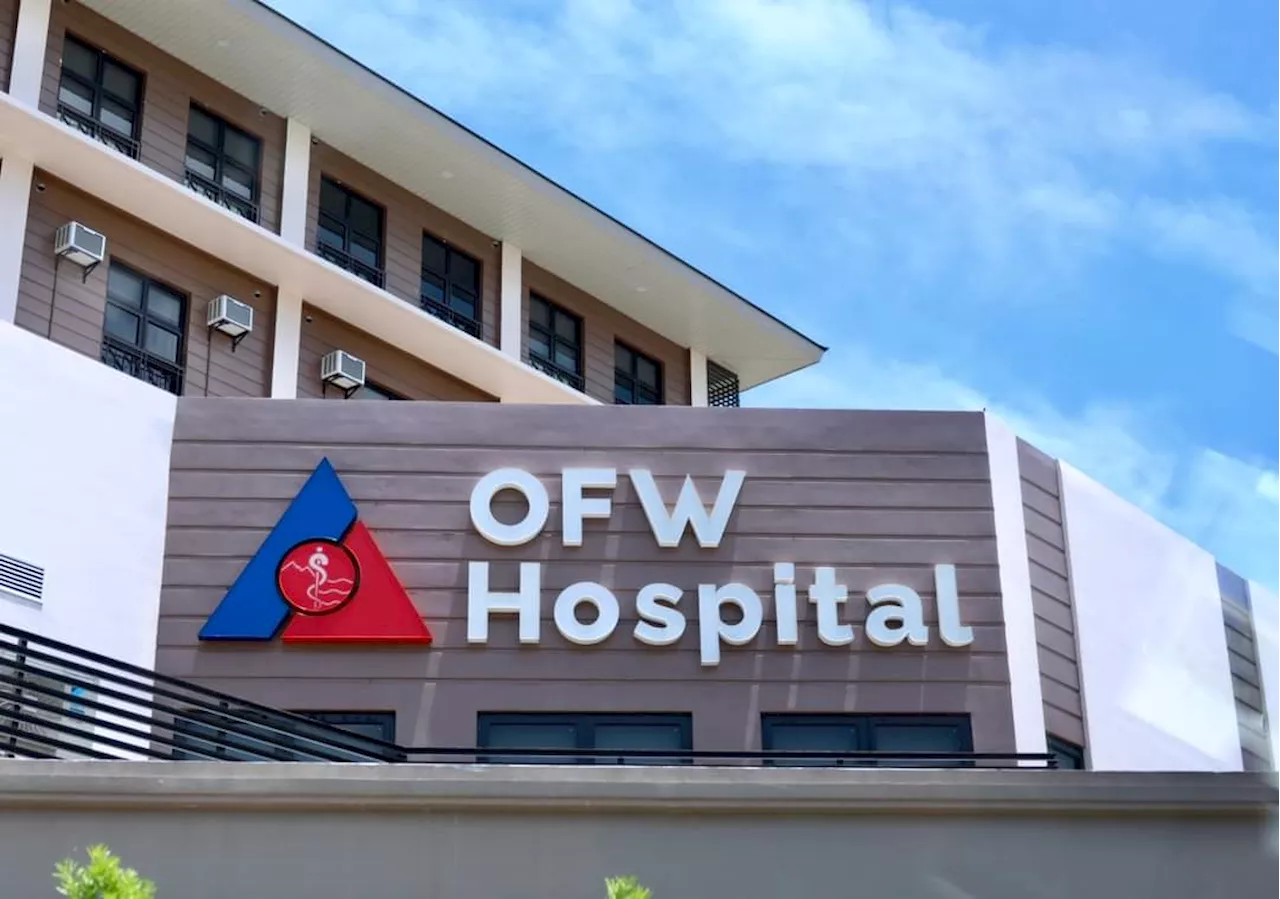 DMW: Over 86,000 Pinoy migrant workers, dependents served at OFW Hospital in Pampanga