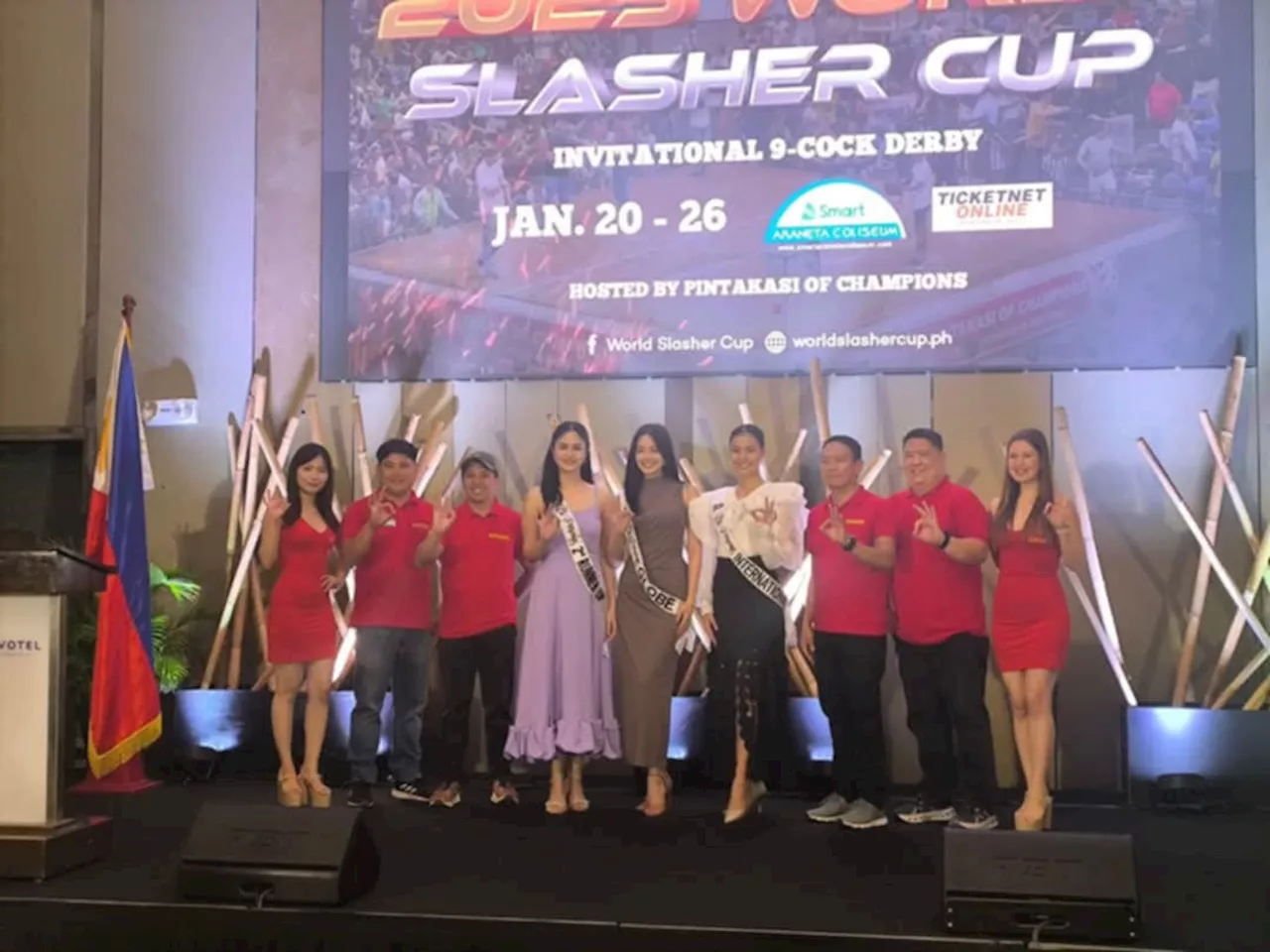 World's Top Cockfighters Clash in 2025 World Slasher Cup