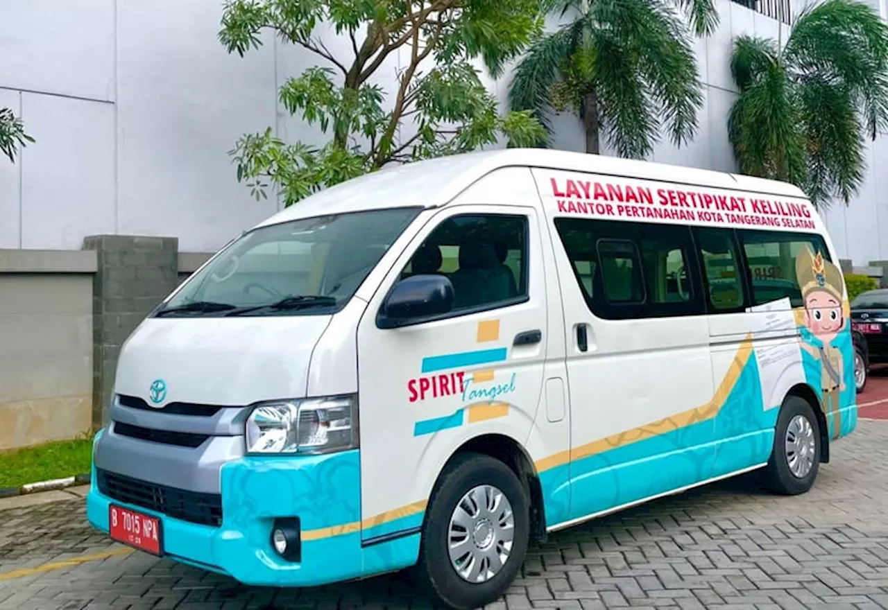 Permudah Masyarakat, Kantor Pertanahan Buka Mobil Layanan Sertifikat Keliling Spirit of Tangsel