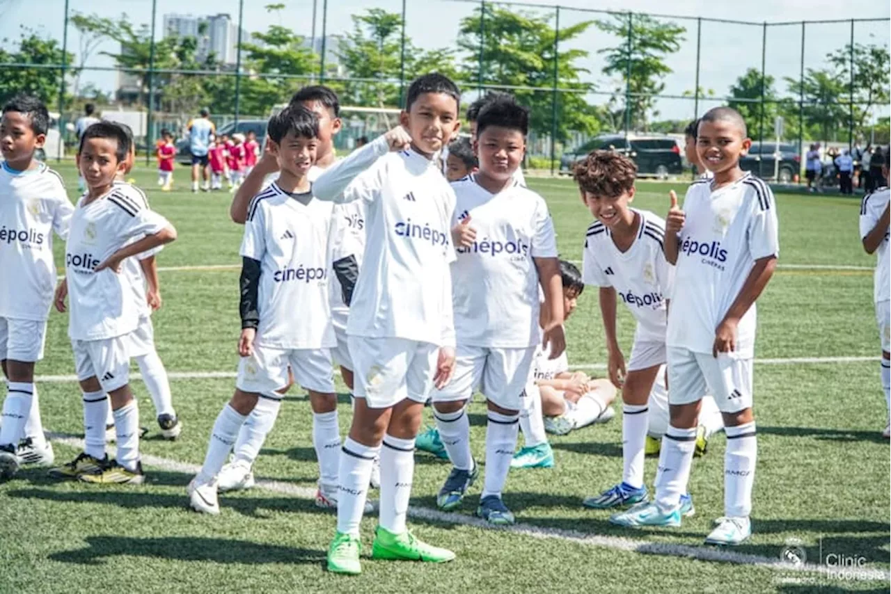 Real Madrid Foundation Clinic Indonesia Kembali Adakan Pelatihan Sepak Bola