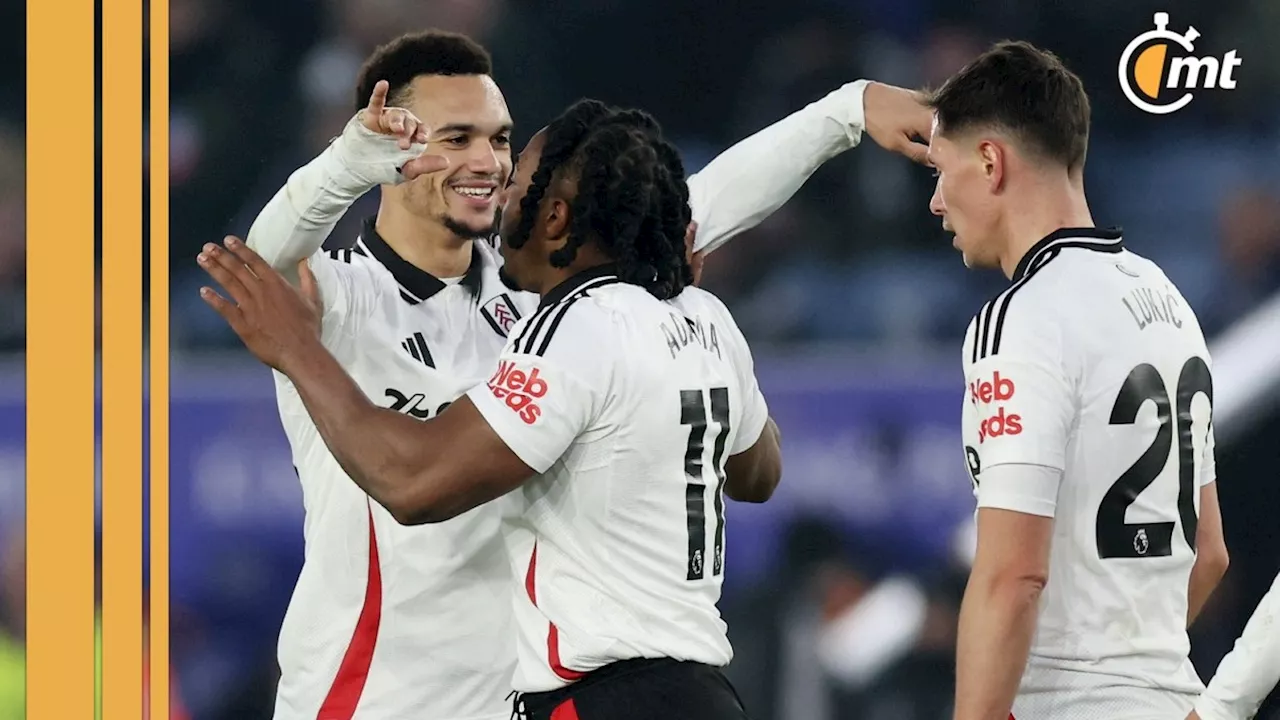 Fulham se lleva la victoria ante un Leicester City sin rumbo