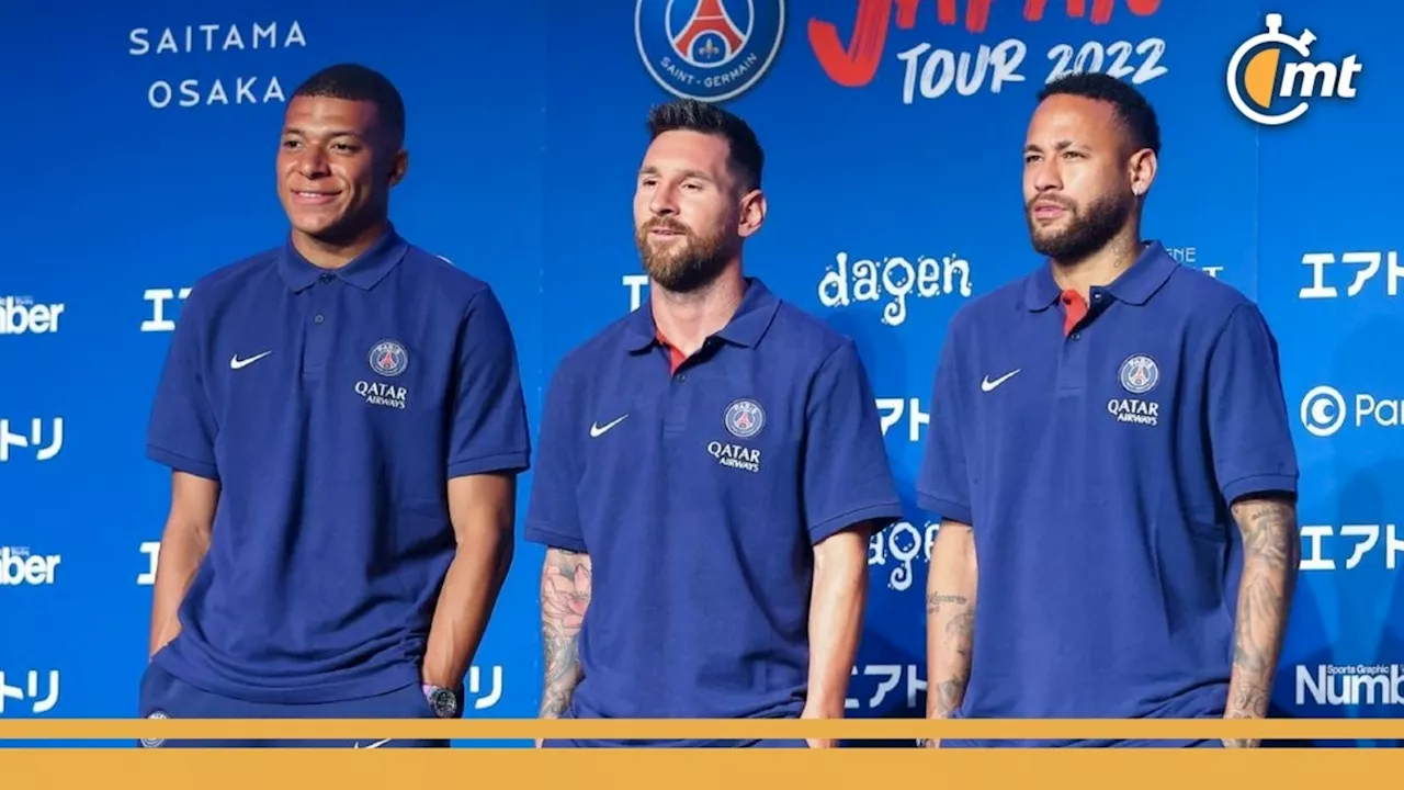 Neymar y la pelea con Mbappé tras la llegada de Messi al PSG