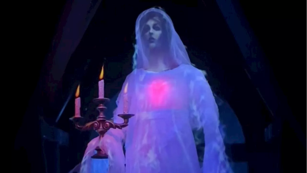 Disneyland unveils a new Haunted Mansion attic bride without her axe or murder on her mind