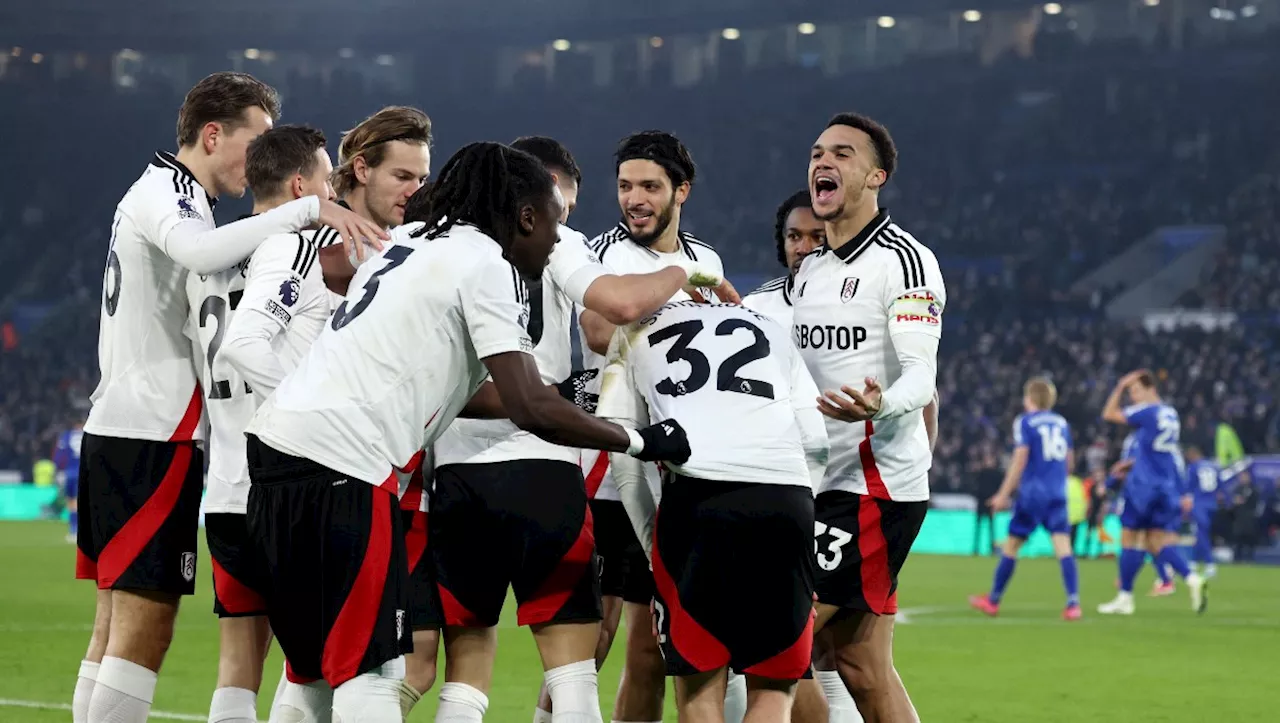 Fulham y Raúl Jiménez celebran gran triunfo frente al Leicester City