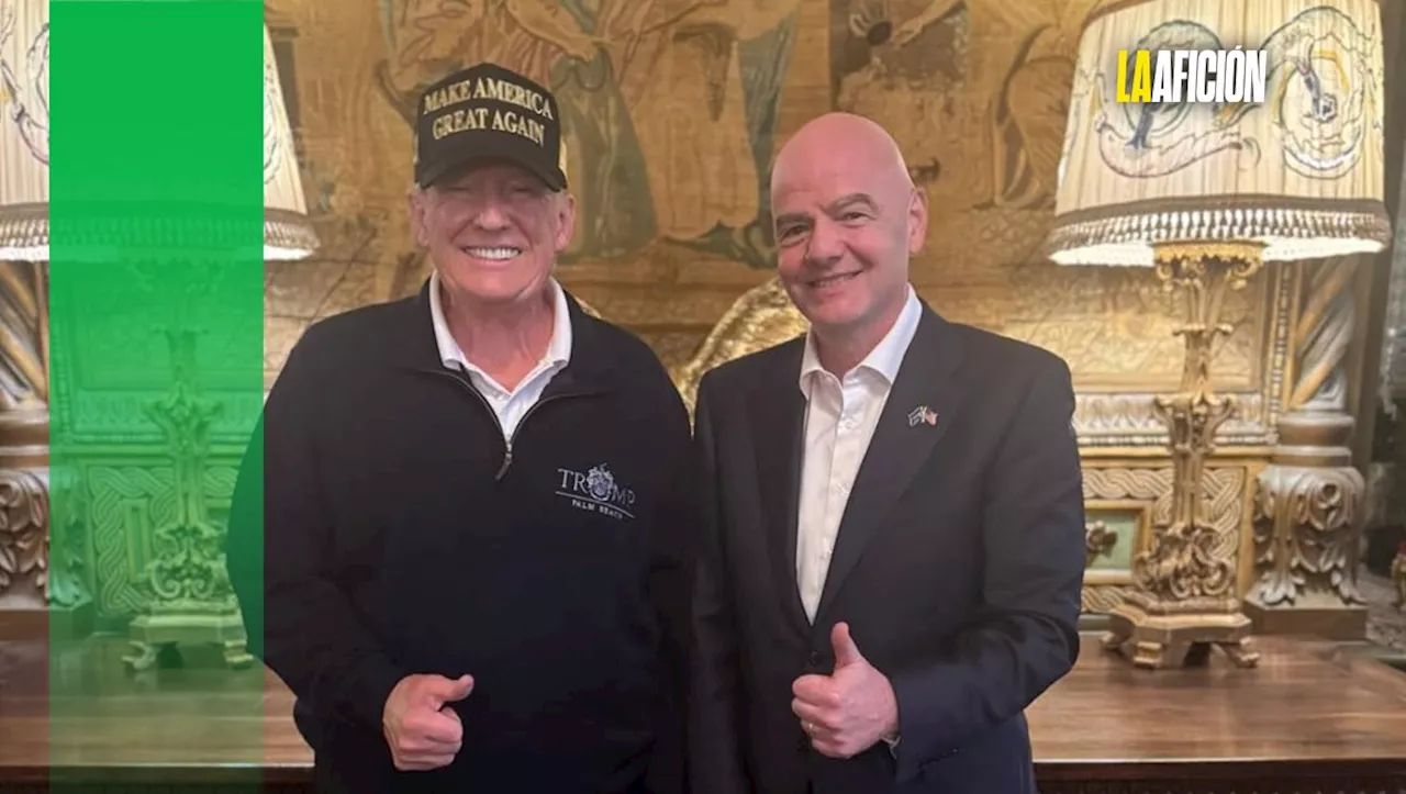 Gianni Infantino se reúne con Donald Trump para hablar del Mundial de 2026