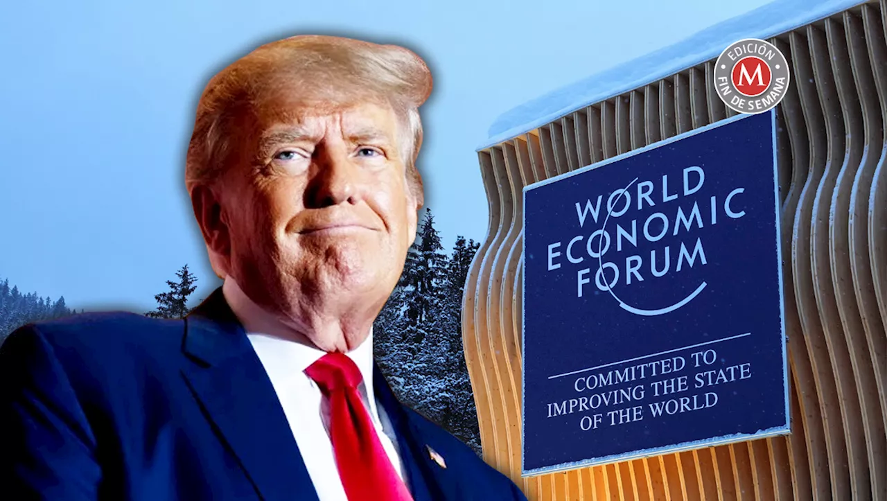 Trump, principal eje en la discusión de líderes en WEF