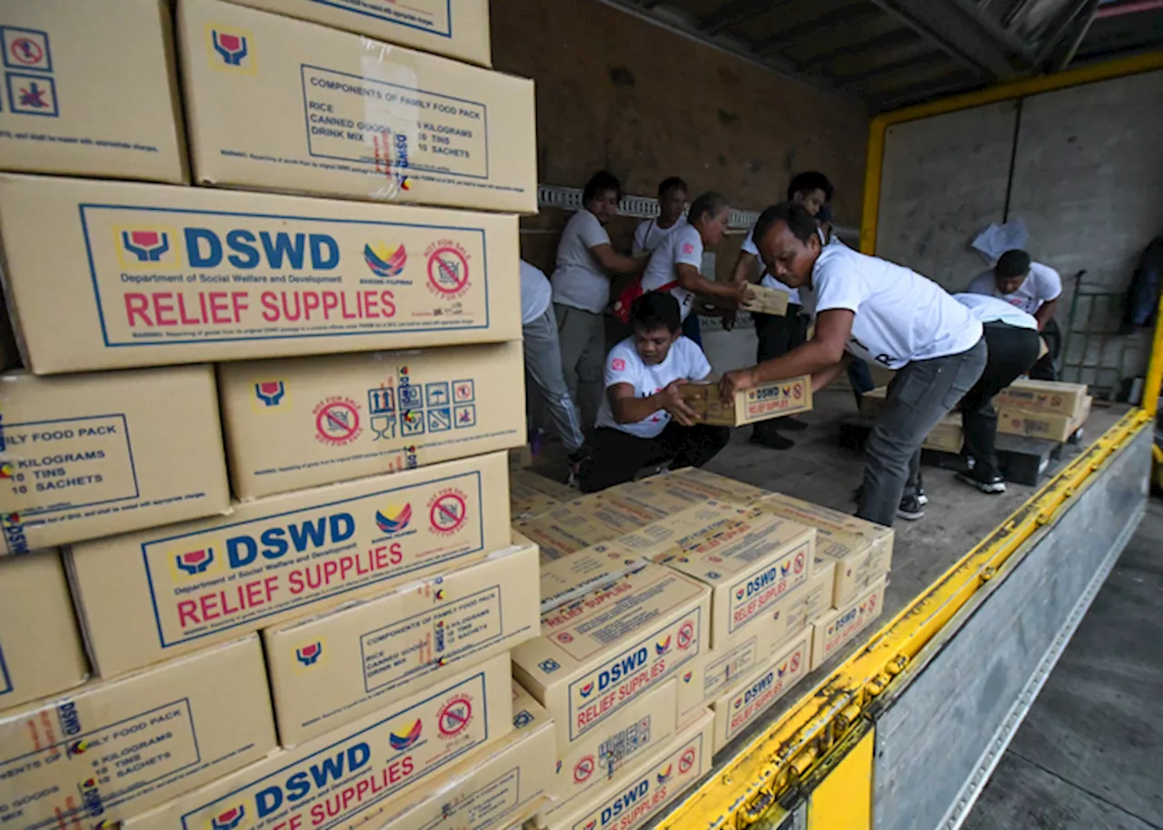 DSWD Aims for 2.5 Million Pre-positioned Family Food Packs
