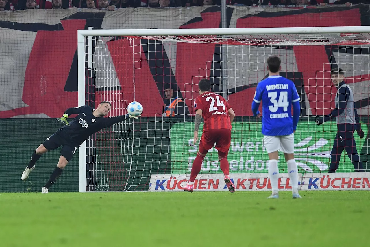 Darmstadt dreht die Partie gegen Fortuna Düsseldorf