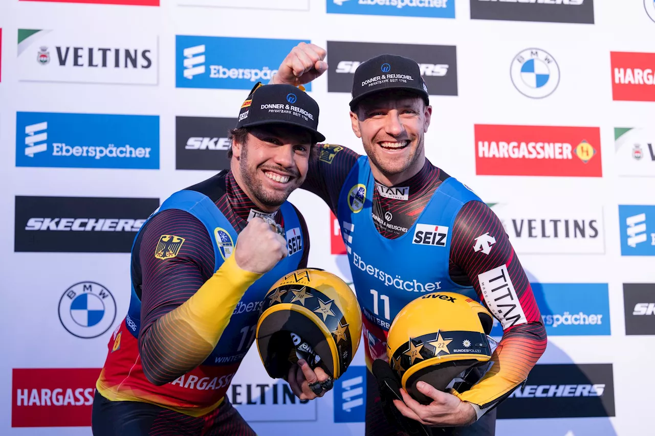 Deutsche Rodel-Stars krönen sich in Winterberg zum Europameister