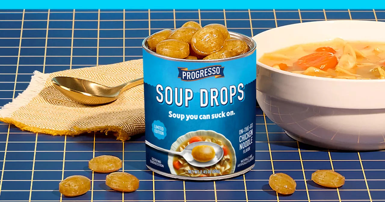 Progresso Launches Soup Drops: A Savory Candy Reimagining of Chicken Noodle Soup