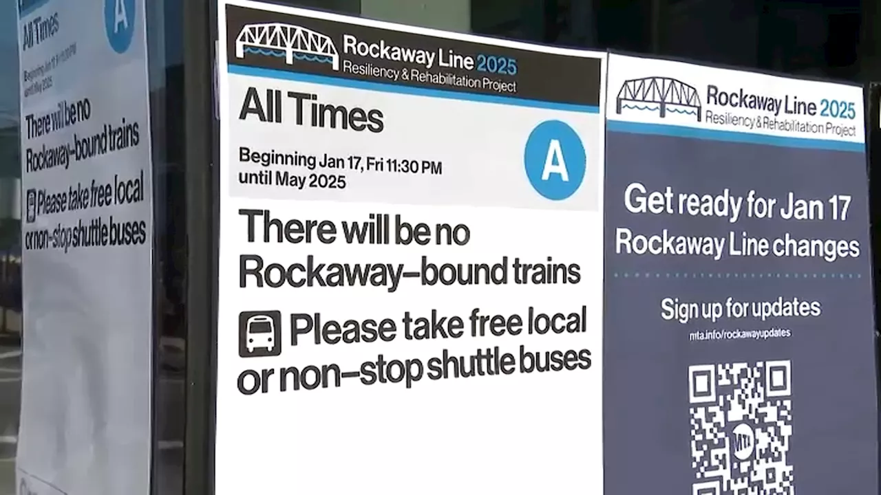 MTA to Shut Down A Train for 4 Months in Rockaway for Repairs