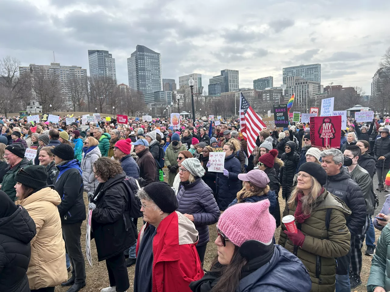 Latest women's march being held on Boston Common