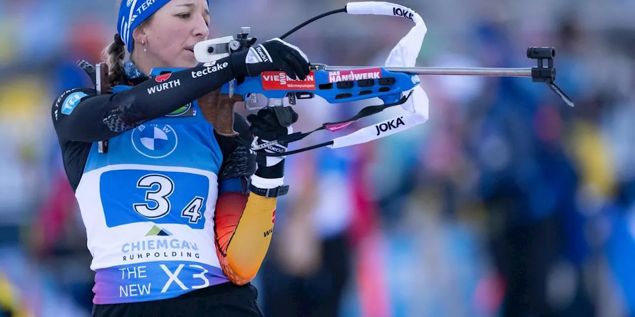 Deutschland triumphiert im Biathlon-Staffellauf