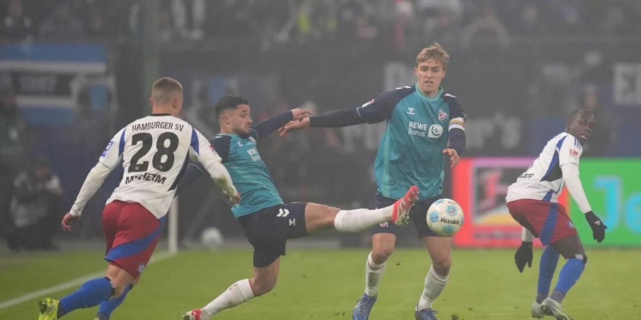 HSV greift Tabellenspitze an: 1:0 gegen Köln