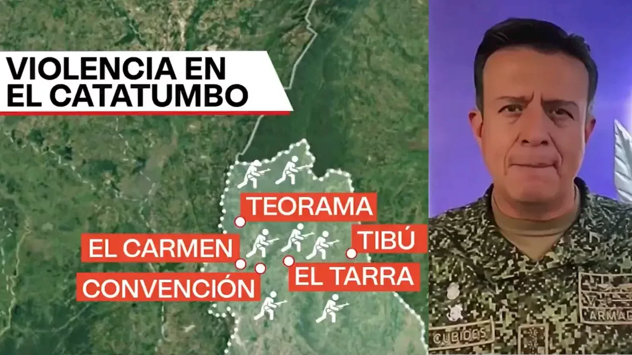 Conflicto armado en el Catatumbo: radiografía de la situación y respuesta de las Fuerzas Militares