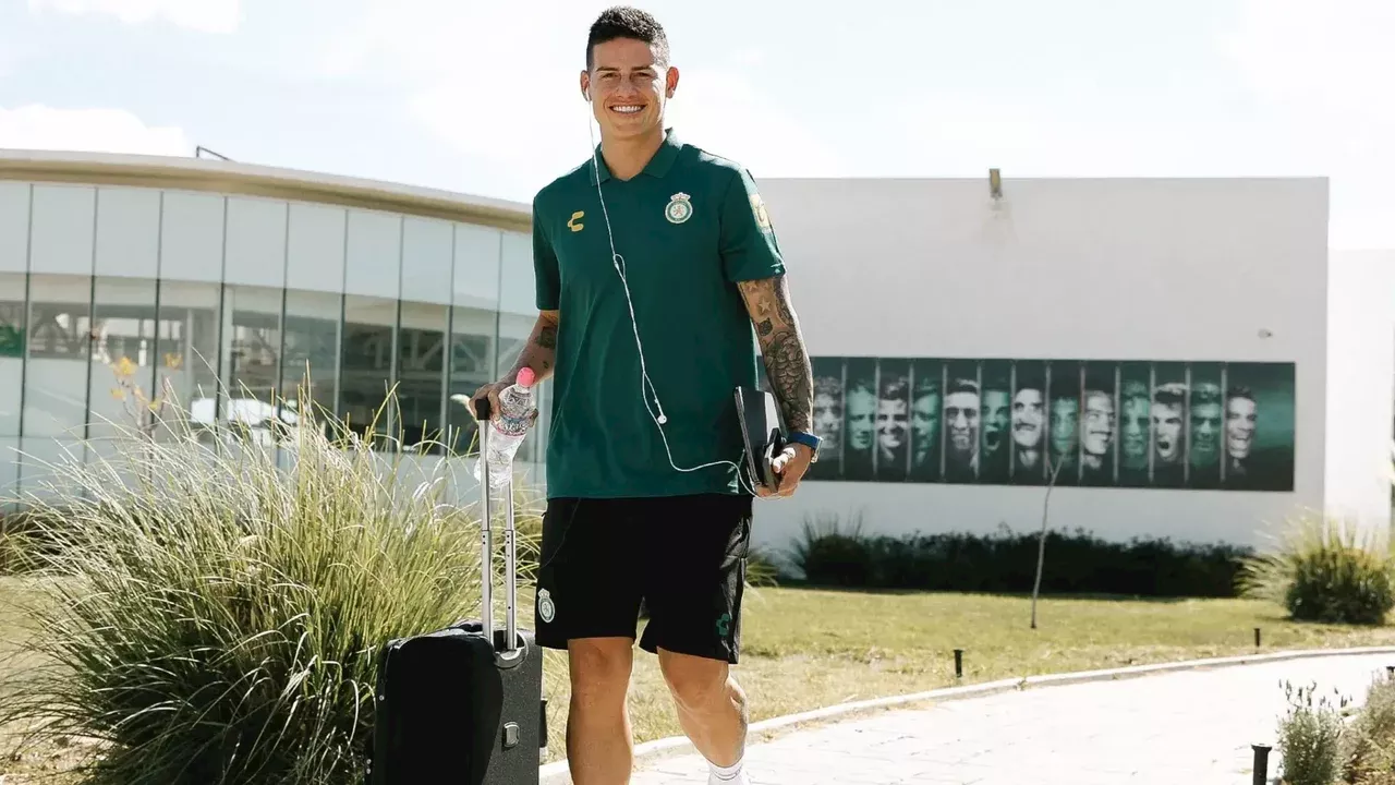 James Rodríguez podría debutar este sábado con el León de México