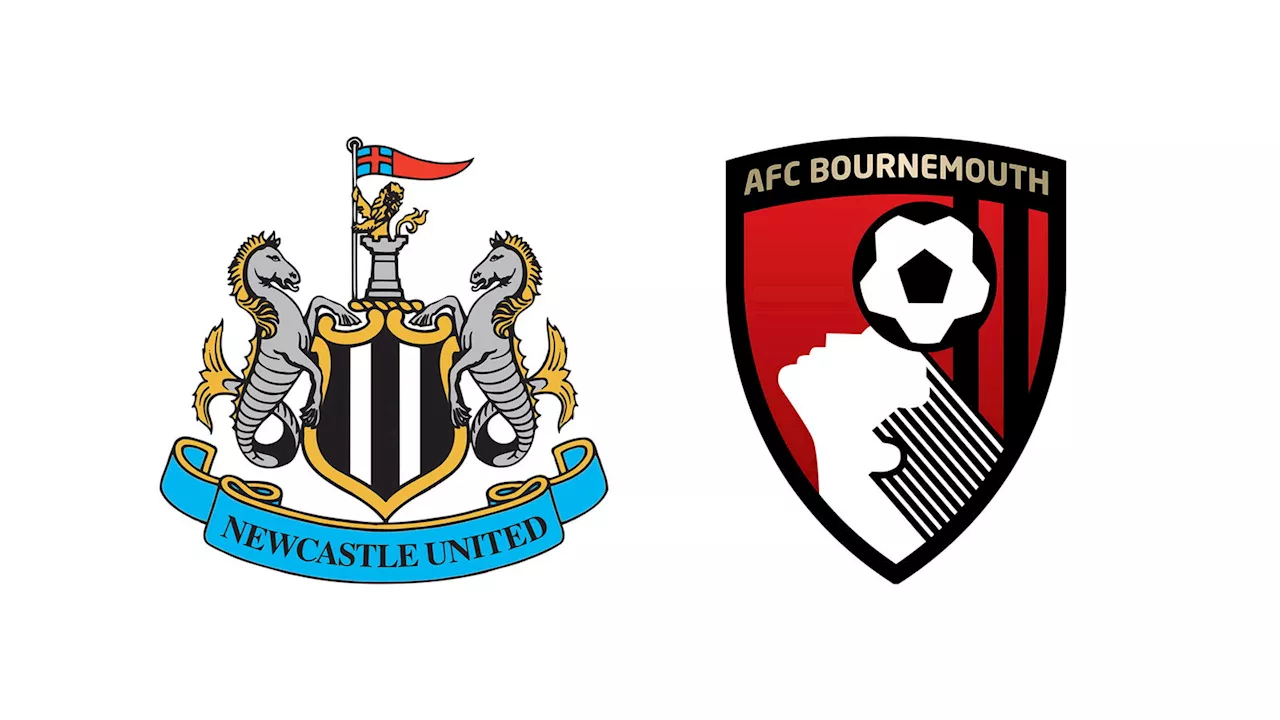 The confirmed Newcastle team v Bournemouth - Murphy, Hall, Tonali, Burn all start