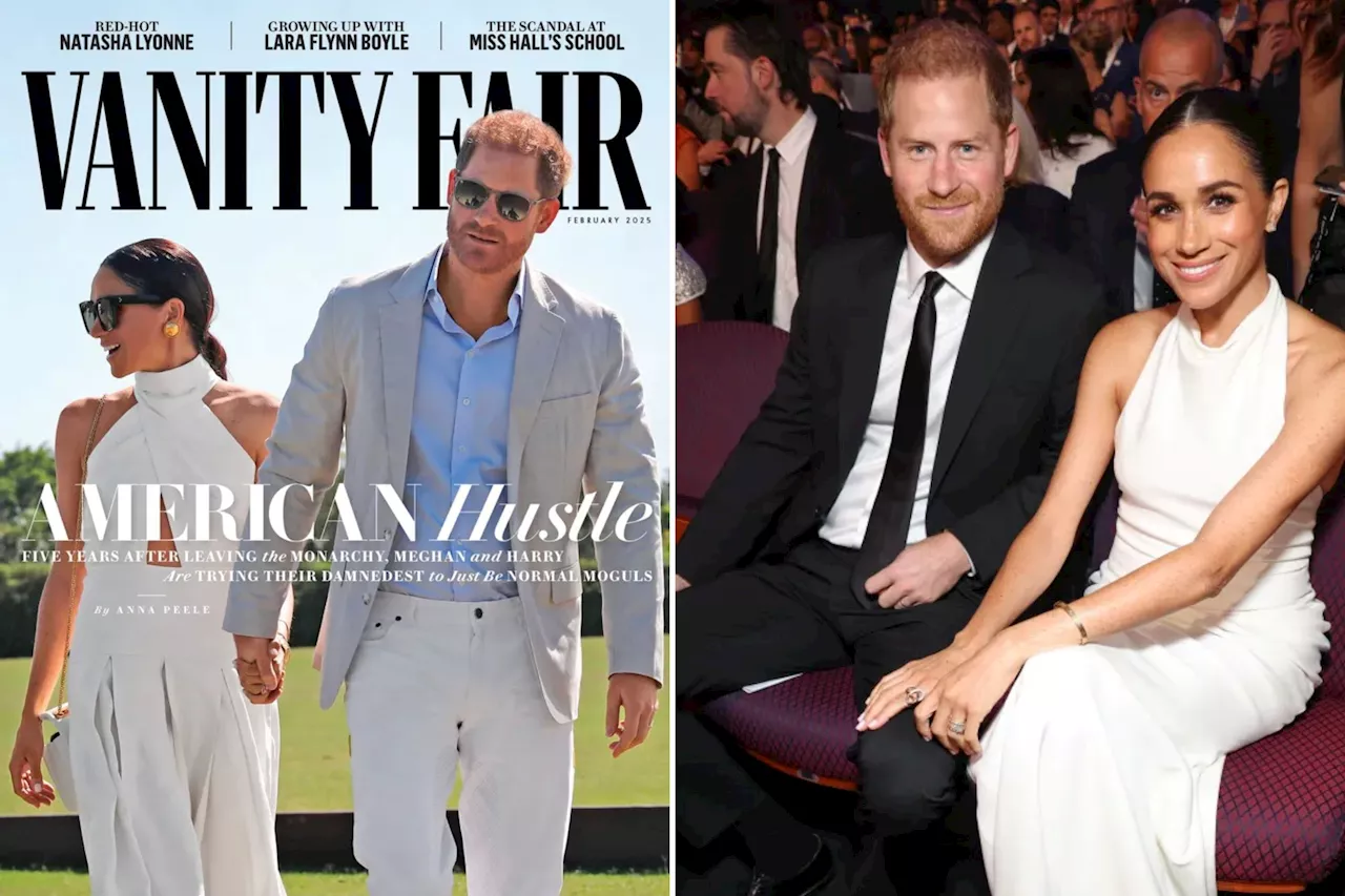 Meghan Markle's team proposed Prince Harry 'divorce' book to publisher, scathing Vanity Fair exposé alleges