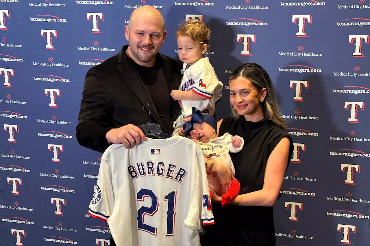 Texas Rangers' Jake Burger to Wear No. 21 in Honor of Daughter with Down Syndrome