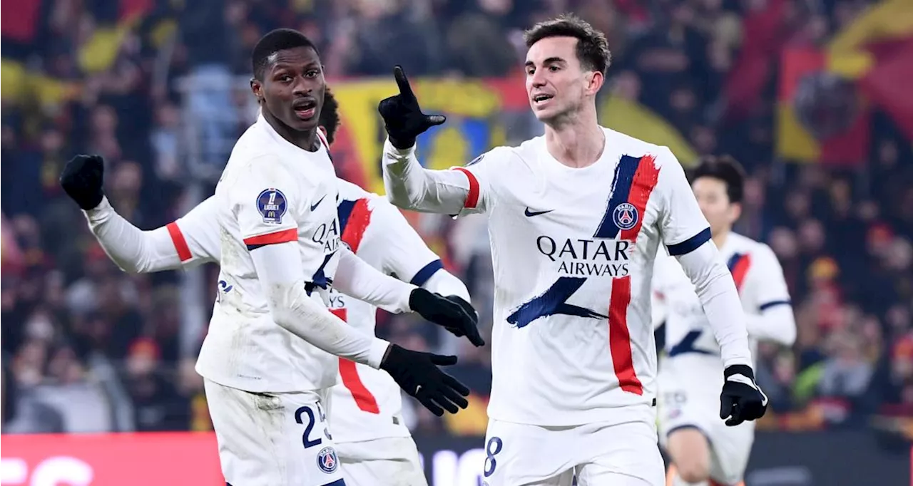 Le PSG porté par Barcola s'offre Lens à quatre jours de Manchester City