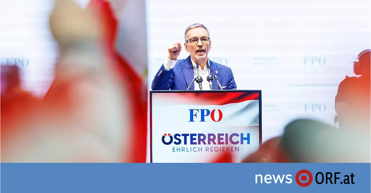 FPÖ: Treffen im Zeichen der Koalitionsgespräche