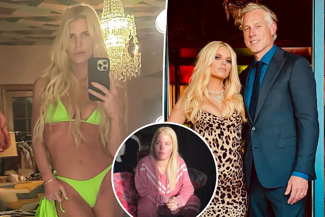  Jessica Simpson's 100-pound weight loss made her feel '21 again' before split from husband Eric Johnson