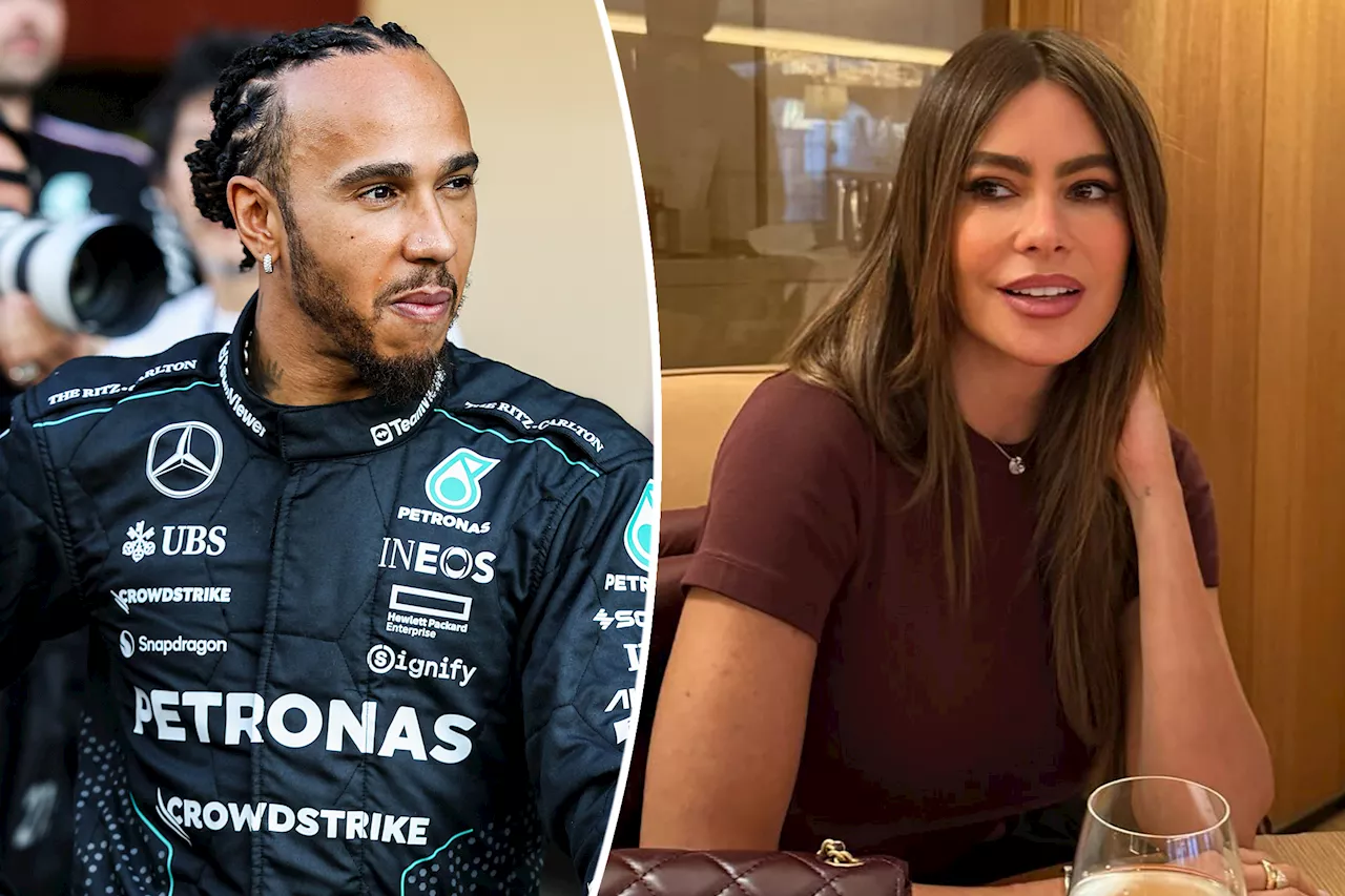  Lewis Hamilton and Sofia Vergara think their age gap would put brakes on romance