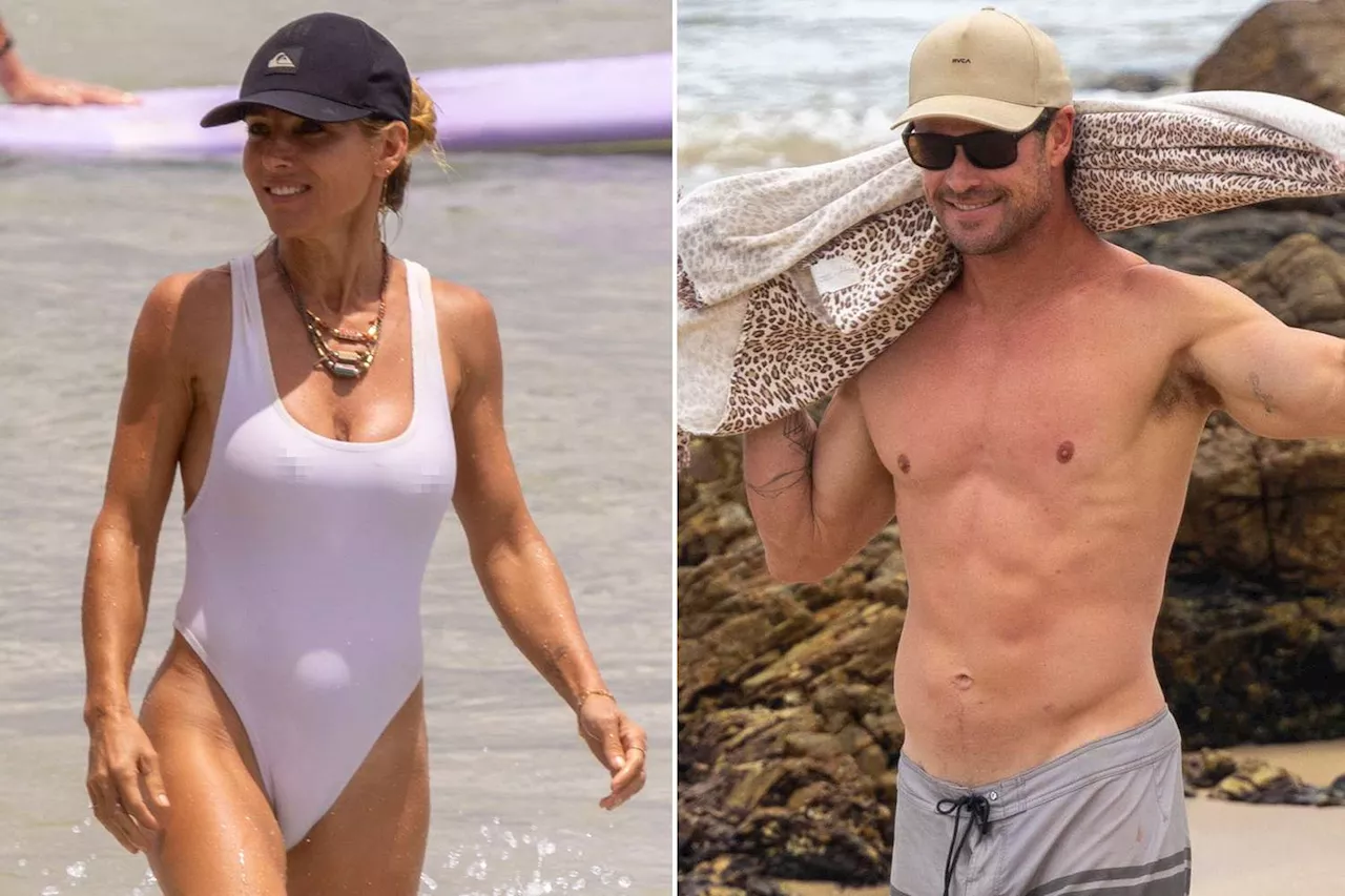 Chris Hemsworth and Elsa Pataky Enjoy a Beach Day in Malibu