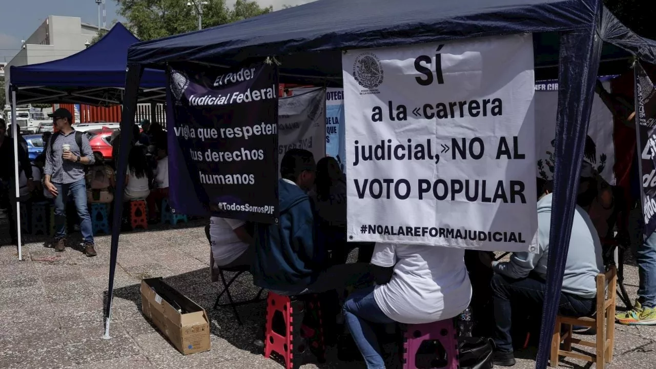 Trabajadores del Poder Judicial exigen garantizar sus derechos laborales