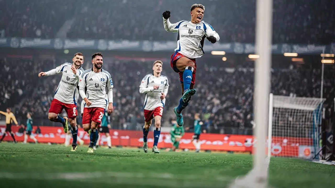 Sieg im Topspiel: Hamburger SV übernimmt Tabellenführung vom 1. FC Köln