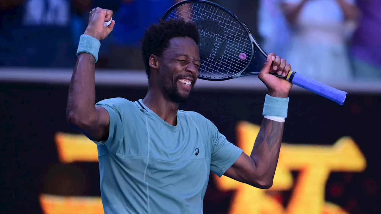 Gaël Monfils sème le doute face à un top 5 en Grand Chelem