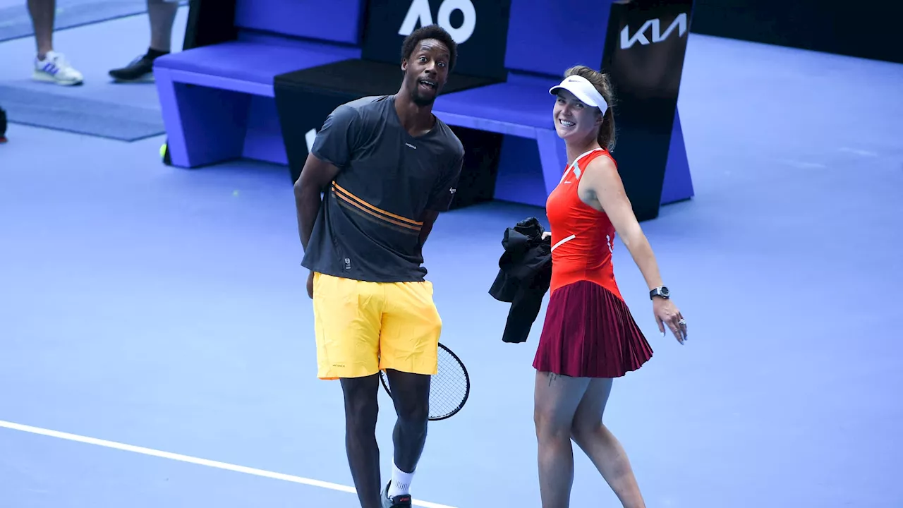 Open d'Australie: la journée parfaite du couple Svitolina-Monfils, bourreau des 4es mondiaux