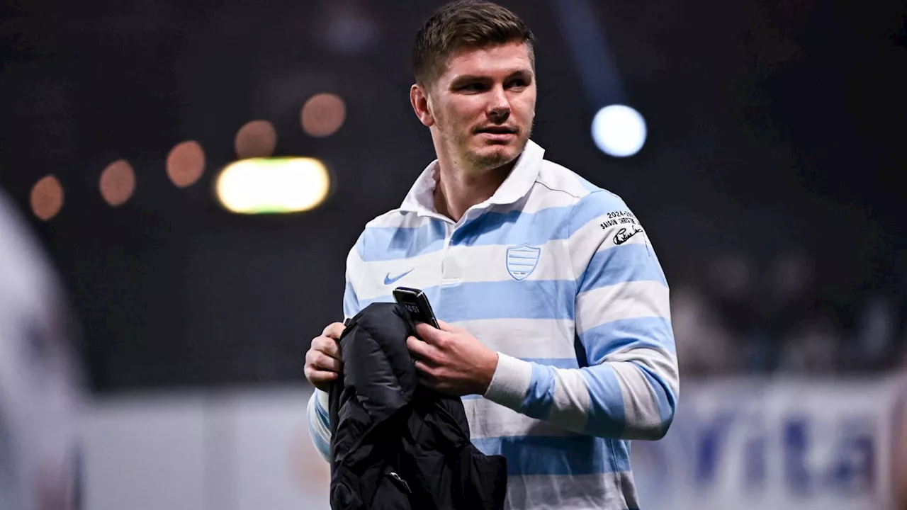 Racing 92 : 'C'est une joie de le retrouver', le patron Owen Farrell est de retour