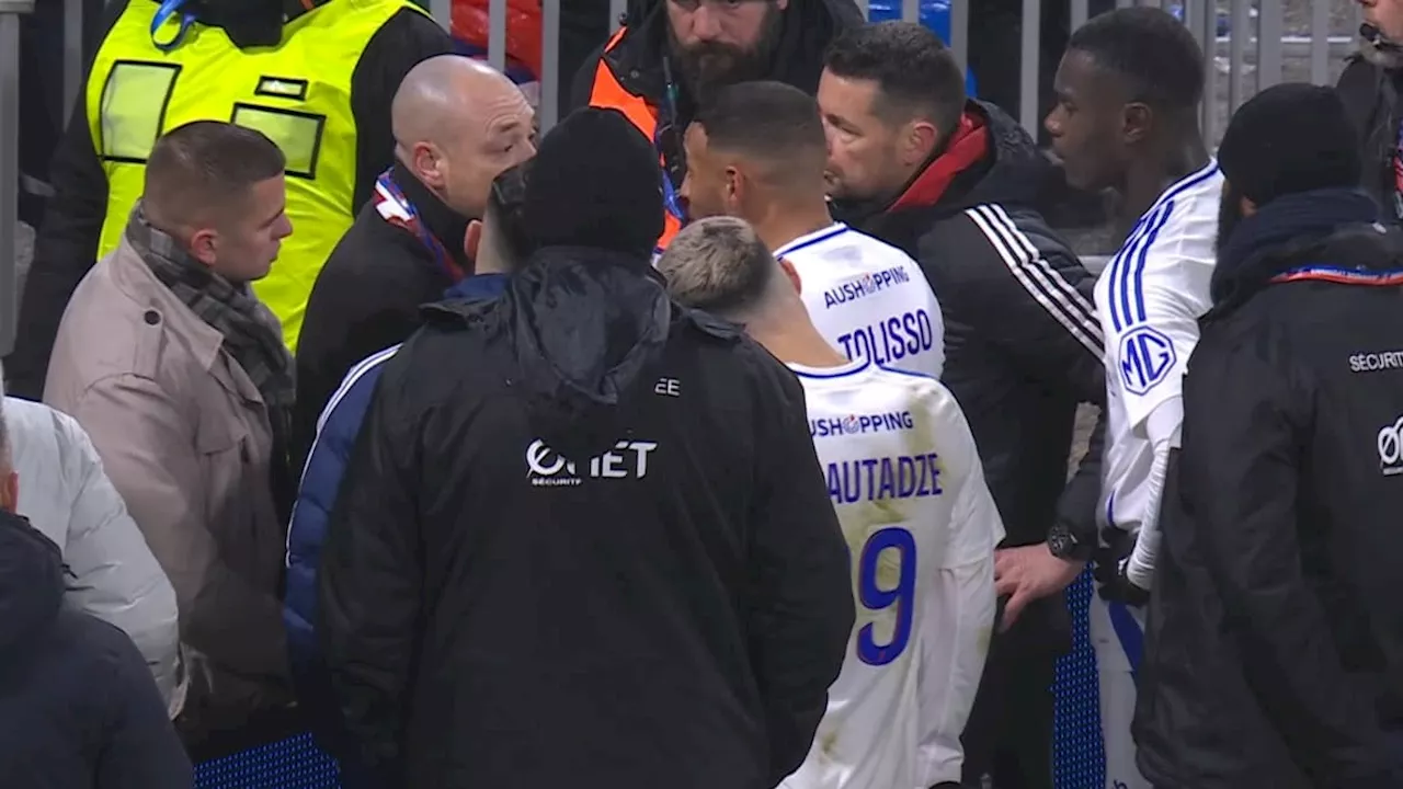 Scène assez dingue après OL-Toulouse: la discussion tendue entre Tolisso, Sage et des représentants des...