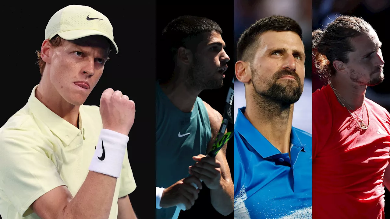 Australian Open : la voie royale pour Sinner, l'allée des embrumes pour Alcaraz et Djokovic