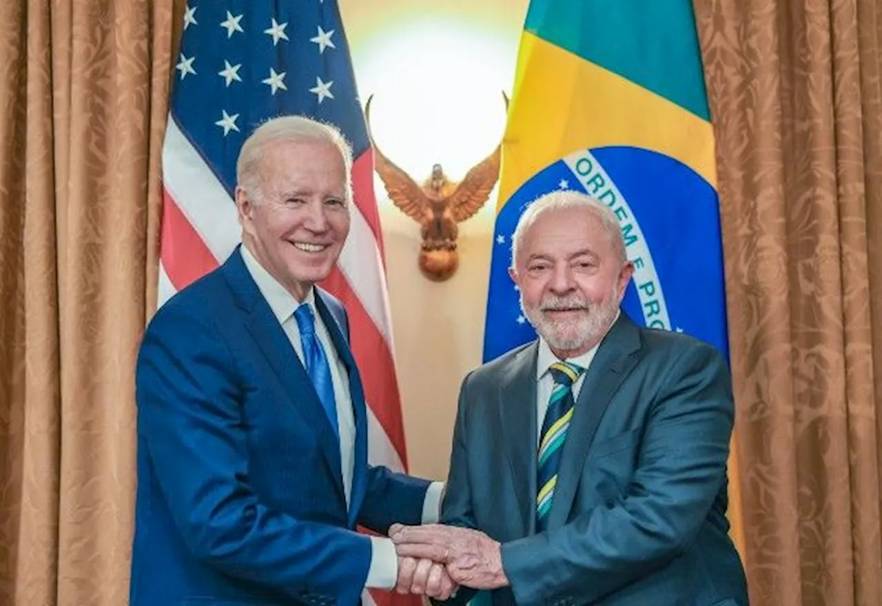 No fim do mandato de Biden, Lula agradece parceria entre Brasil e Estados Unidos