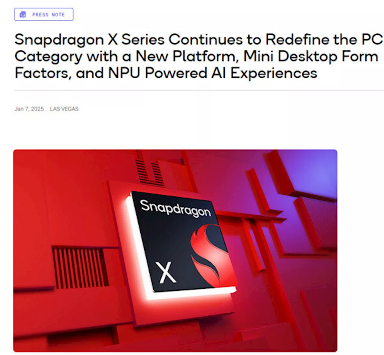 Qualcommが廉価版SoC「Snapdragon X」を発表／Google Workspaceが3月から値上げ 追加料金なしでGeminiが利用可能に（2025年1月19日）｜BIGLOBEニュース