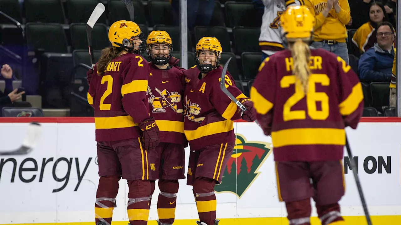 Gophers Women's Hockey Dominates Minnesota State for an 8-3 Victory