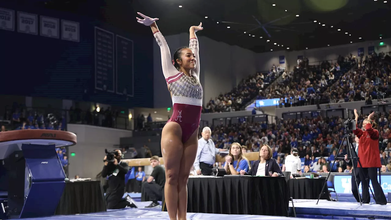 Kentucky Gymnastics Upsets No. 3 Alabama in Season Opener