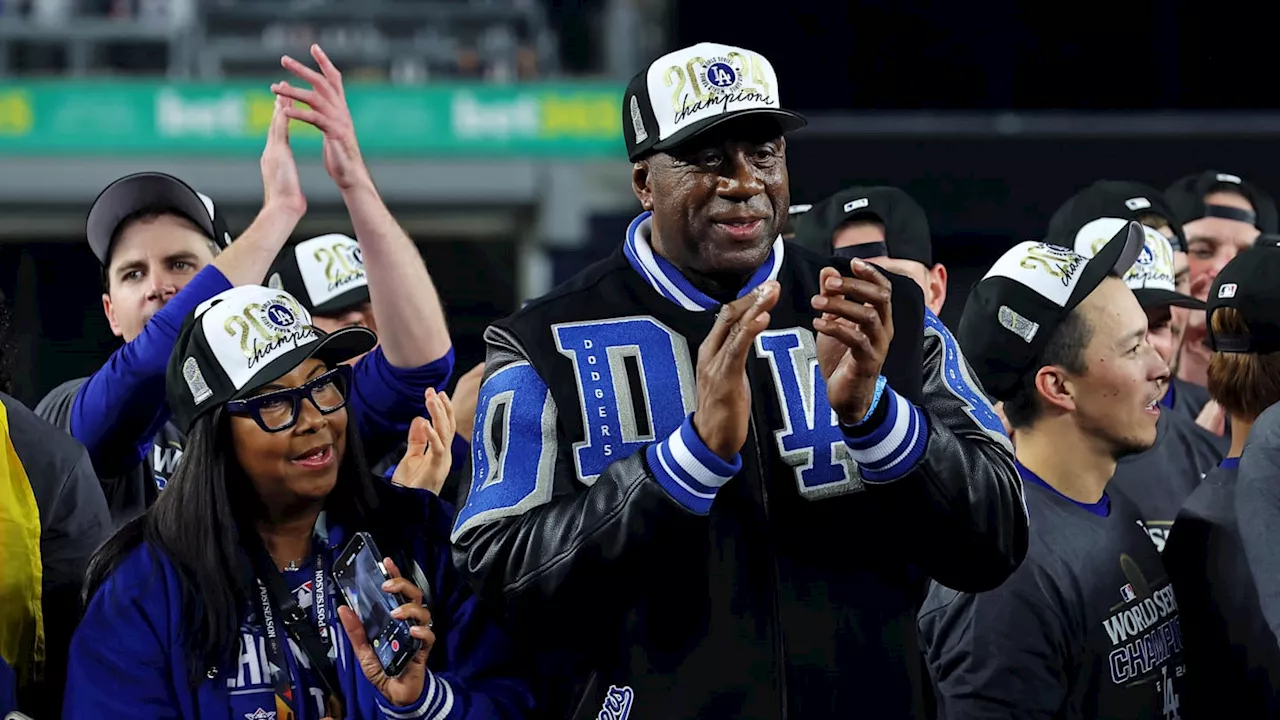 Magic Johnson Welcomes Roki Sasaki to the Dodgers