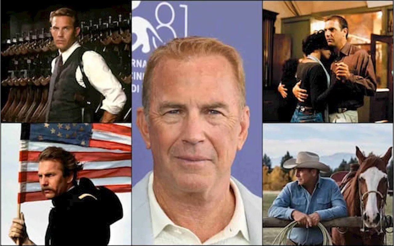 I 70 anni di Kevin Costner, i suoi migliori ruoli: da 'Balla coi lupi' a 'Yellowstone'