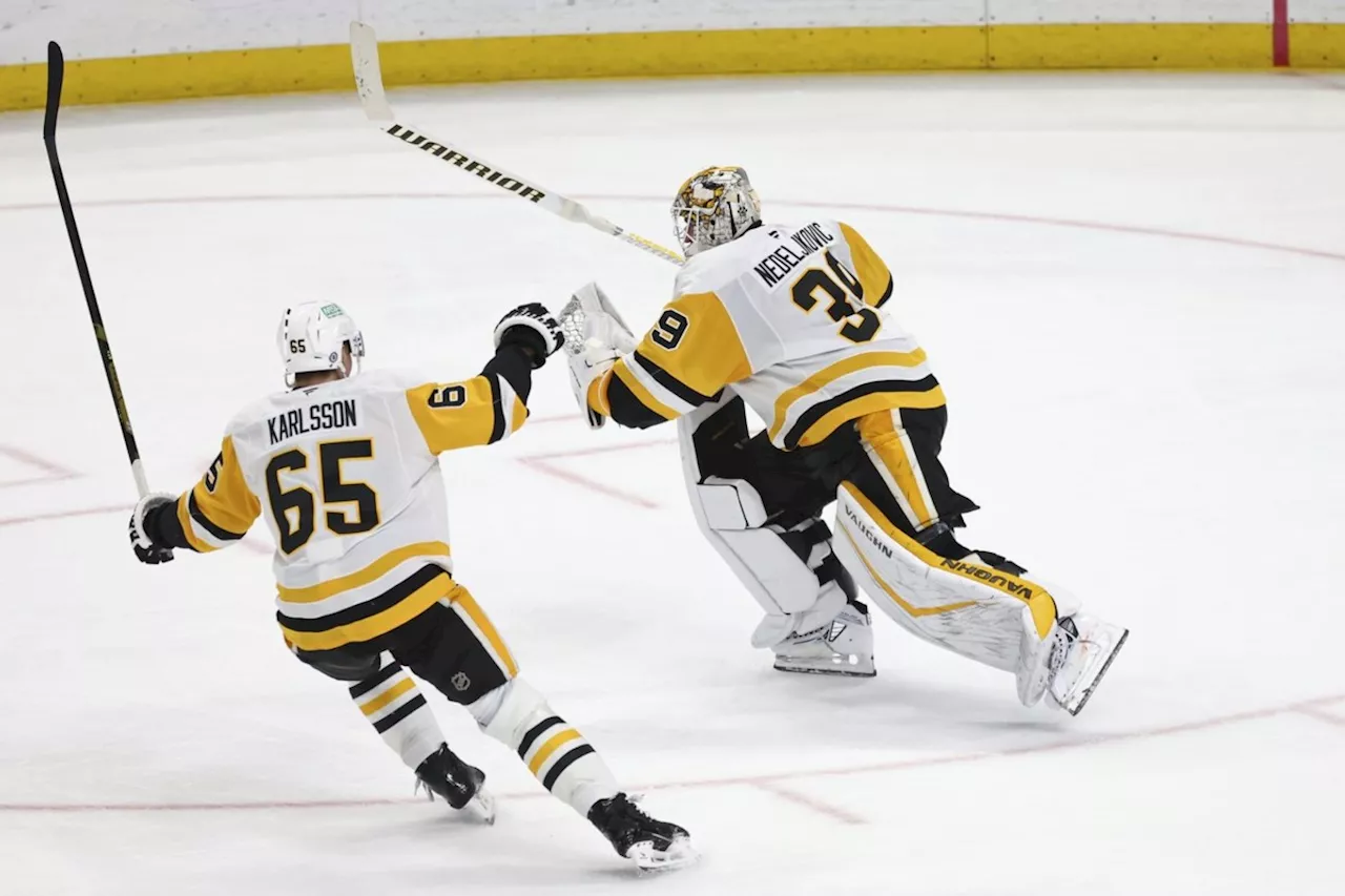 Nedeljkovic Makes NHL History with Goal and Assist in Penguins Win