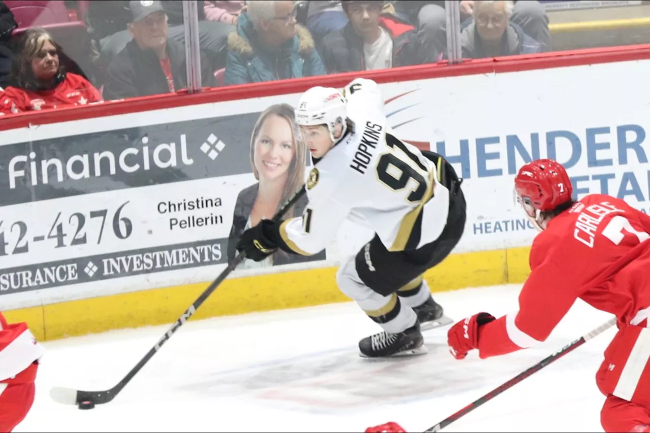 Soo Greyhounds Fall to Kingston Frontenacs in Low-Shot Game