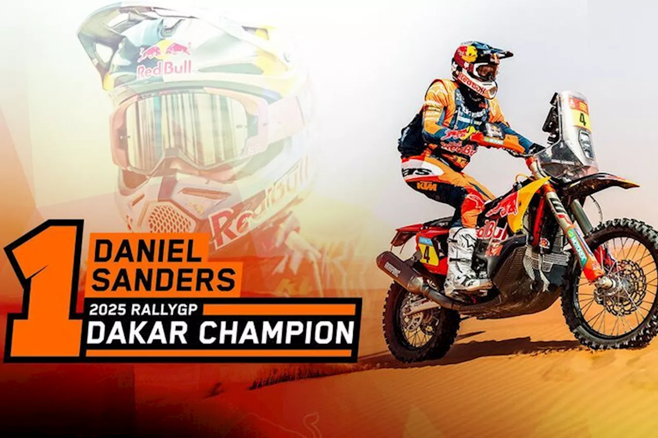 Daniel Sanders gewinnt die Dakar 2025 auf KTM