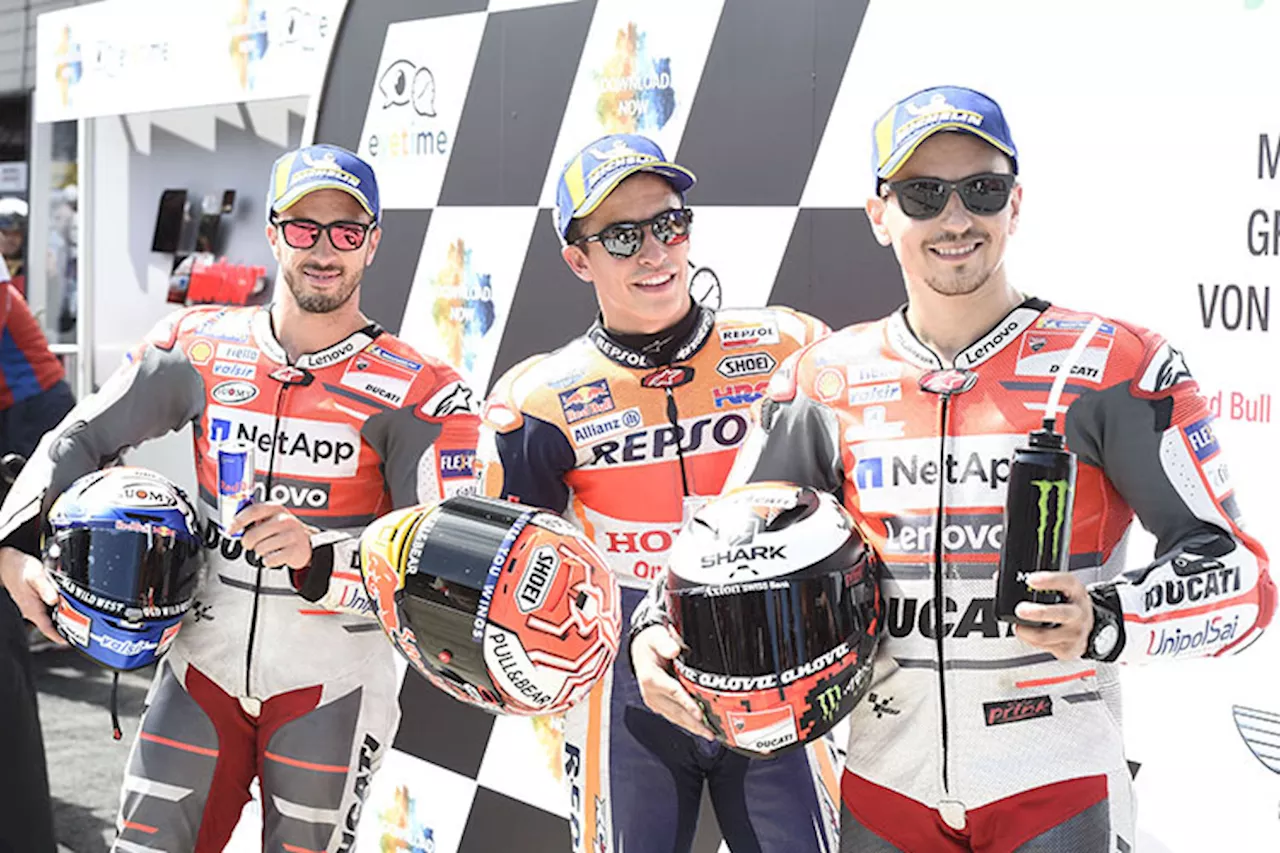 Spielberg-GP: Das sagen Lorenzo, Márquez & Dovizioso